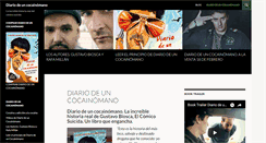 Desktop Screenshot of diariodeuncocainomano.com