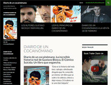 Tablet Screenshot of diariodeuncocainomano.com